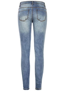 Seventyseven Lifestyle Damen Skinny Jeans 5-Pockets Heavy Destroy Blau Denim 5 Seventyseven Lifestyle Damen Skinny Jeans 5-Pockets Heavy Destroy Blau Denim -Onlyy Kleidung Geschaft 19097055 2