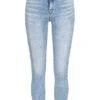 ONLY Damen NOOS High-Waist Ankle Skinny Jeans Hose 5-Pockets Washed Hell Blau Den