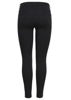 ONLY Damen NOOS Ankle Skinny Jeans Hose 5-Pockets Regular Waist Schwarz Denim -Onlyy Kleidung Geschaft 20020364 2