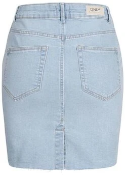 ONLY Damen Jeans Rock 5-Pockets Hell Blau Denim -Onlyy Kleidung Geschaft 20030851 2