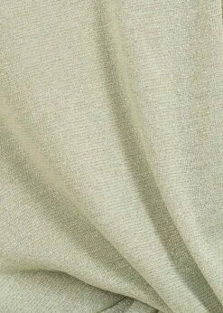 ONLY Damen Lurex T-Shirt Mit Knotendetail Vorne Glitzer Allover Aqua Foam Grün -Onlyy Kleidung Geschaft 20041857 2