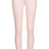 Seventyseven Lifestyle Damen Skinny Jeans Hose 5-Pockets Low Waist Rosa
