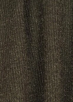 ONLY Damen NOOS High-Neck Lurex Longsleeve Ivy Oliv Grün Gold -Onlyy Kleidung Geschaft 20073718 2