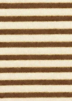 ONLY Damen Longsleeve Pullover Lurex Streifen Muster Glitzer Rocky Road Braun -Onlyy Kleidung Geschaft 20094376 2