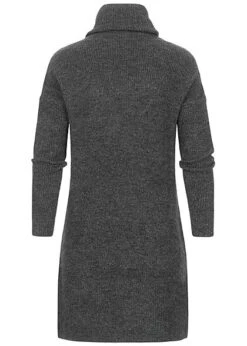 ONLY Damen NOOS Rollkragen Mini Woll Strickkleid Dunkel Grau Melange 6 ONLY Damen NOOS Rollkragen Mini Woll Strickkleid Dunkel Grau Melange -Onlyy Kleidung Geschaft 20094488 2