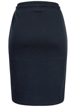 Tom Tailor Damen Midi Sweat Rock 2-Pockets Tunnelzug Sky Captain Blau -Onlyy Kleidung Geschaft 21010359 3