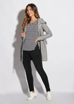 ONLY Damen NOOS Skinny Jeans Hose 5-Pockets Regular Waist Schwarz Denim -Onlyy Kleidung Geschaft 21020611 3