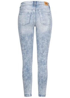 ONLY Damen Ankle Skinny Jeans Hose Regular Waist 5-Pockets Hell Blau Denim -Onlyy Kleidung Geschaft 21031423 2
