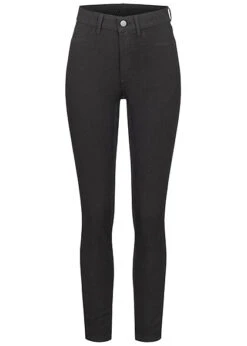 VILA Damen NOOS Skinny Jeggings Hose 4-Pockets Schwarz Denim