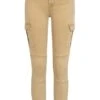 ONLY Damen NOOS Ankle Cargo Jeans 6-Pockets Regular Waist Nomad Beige