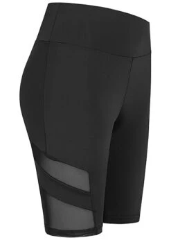 Urban Classics Damen Radler Shorts Mesh Streifen Gummibund Schwarz 4 Urban Classics Damen Radler Shorts Mesh Streifen Gummibund Schwarz -Onlyy Kleidung Geschaft 21073584 1