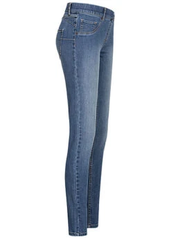 Seventyseven Lifestyle Damen Skinny Jeggings 5-Pockets Denim Blau -Onlyy Kleidung Geschaft 21078252 1