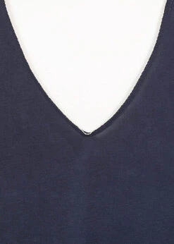 ONLY Damen V-Neck T-Shirt Evening Blau -Onlyy Kleidung Geschaft 21083575 2