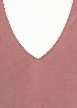 ONLY Damen V-Neck T-Shirt Rose Braun -Onlyy Kleidung Geschaft 21083576 2