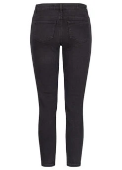 ONLY Damen Slim Ankle Jeans Hose 5-Pockets Schwarz -Onlyy Kleidung Geschaft 21101204 2