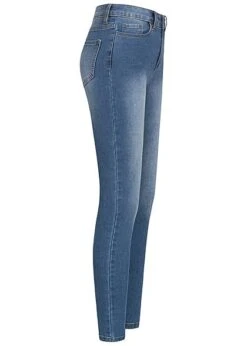 VILA Damen NOOS 7/8 Jeans Hose High-Wasit 5-Pockets Medium Blau Denim -Onlyy Kleidung Geschaft 21120792 1