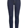 VILA Damen NOOS Skinny Fit Jeggings 5-Pockets Dunkel Blau Denim