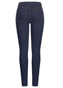 VILA Damen NOOS Skinny Fit Jeggings 5-Pockets Dunkel Blau Denim -Onlyy Kleidung Geschaft 22020470 2