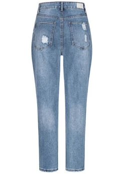 Aiki Damen Jeans Hose 5 Pockets Destroyed Look Hell Blau Denim -Onlyy Kleidung Geschaft 22020555 2