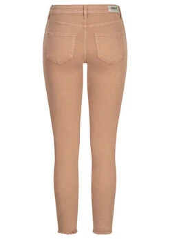 ONLY Damen NOOS Ankle Skinny Jeans Hose 5-Pockets Mid-Waist Amphora Braun Beige -Onlyy Kleidung Geschaft 22020631 2