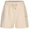 ONLY Play Damen Sweat Shorts Kurze Hose 2-Pockets Logo Print Oatmeal Beige