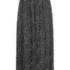 ONLY Damen NOOS Paperbag Rock Longform Mit Gummibund Gepunktet Schwarz Weiss