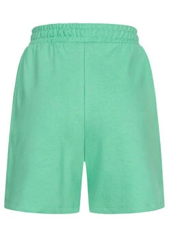 ONLY Damen Sweat Shorts Kurze Hose Mit Gummibund Print Vorne Marine Grün -Onlyy Kleidung Geschaft 22030210 2