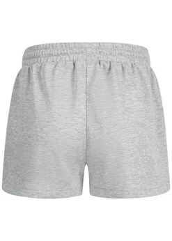 ONLY Damen Sweat Shorts Kurze Hose Mit Tunnelzug Hell Grau Melange -Onlyy Kleidung Geschaft 22030217 2
