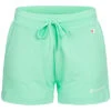 Champion Damen Classic Jersey Shorts 2-Pockets Tunnelzug Kleines Logo Mint Grün