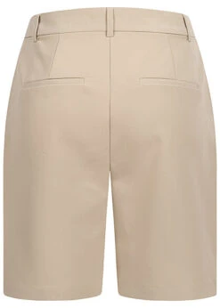 ONLY Damen High Waist Bermuda Shorts Stoffhose Mit 2-Pockets Feather Gray Beige -Onlyy Kleidung Geschaft 22040432 2