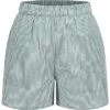 VILA Damen Shorts Mit Gummibund Und 2-Pockets Gestreift Arctic Blau
