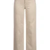 ONLY Damen NOOS Jeans Hose High Waist Mit 5-Pockets Ecru Beige