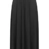 JACQUELINE DE YONG JDY By ONLY Damen Midi Rock Mit Gummibund Schwarz