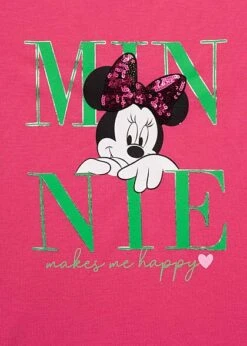 Seventyseven Lifestyle Damen Disney T-Shirt Minnie Mouse Print Pink Grün 5 Seventyseven Lifestyle Damen Disney T-Shirt Minnie Mouse Print Pink Grün -Onlyy Kleidung Geschaft 22069017 2