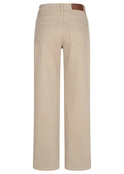 Noisy May Damen Jeans Hose Mit 5-Pockets U. Weitem Bein Irish Cream Hell Braun -Onlyy Kleidung Geschaft 22070148 2