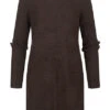 ONLY Damen NOOS Strickkleid Langarm Und Strukturstoff Chocolate Braun