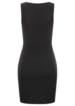 Cloud5ive Damen Viskose Kleid Ärmellos Mit Rundhals Schwarz -Onlyy Kleidung Geschaft 22106494 2