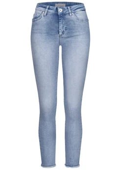 ONLY Damen NOOS Skinny Fit Jeans Hose Mit 5-Pockets Washed Look Medium Blau