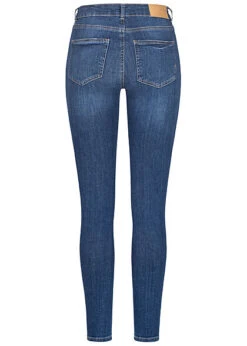 Noisy May Damen NOOS Skinny Jeans Hose Mit 5-Pockets Und Destroyed-look Medium Blau -Onlyy Kleidung Geschaft 23020071 2