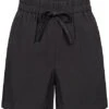 Vero Moda Damen NOOS Shorts Mit Gummibund Und Tunnelzug Schwarz