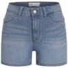 JACQUELINE DE YONG JDY By ONLY Damen NOOS High Waist Shorts 5-Pockets Light Denim Blau