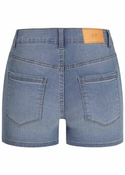 JACQUELINE DE YONG JDY By ONLY Damen NOOS High Waist Shorts 5-Pockets Light Denim Blau -Onlyy Kleidung Geschaft 23050083 2